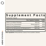 Codeage ADK Vitamins+ bottle side view
