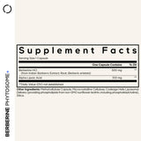 Codeage Berberine HCL 500mg supplement bottle side view