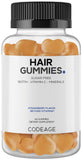 Codeage Biotin Gummies bottle front view with label