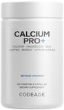 Codeage Calcium Pro+ Supplement 250mg Calcium 120 Capsules front view
