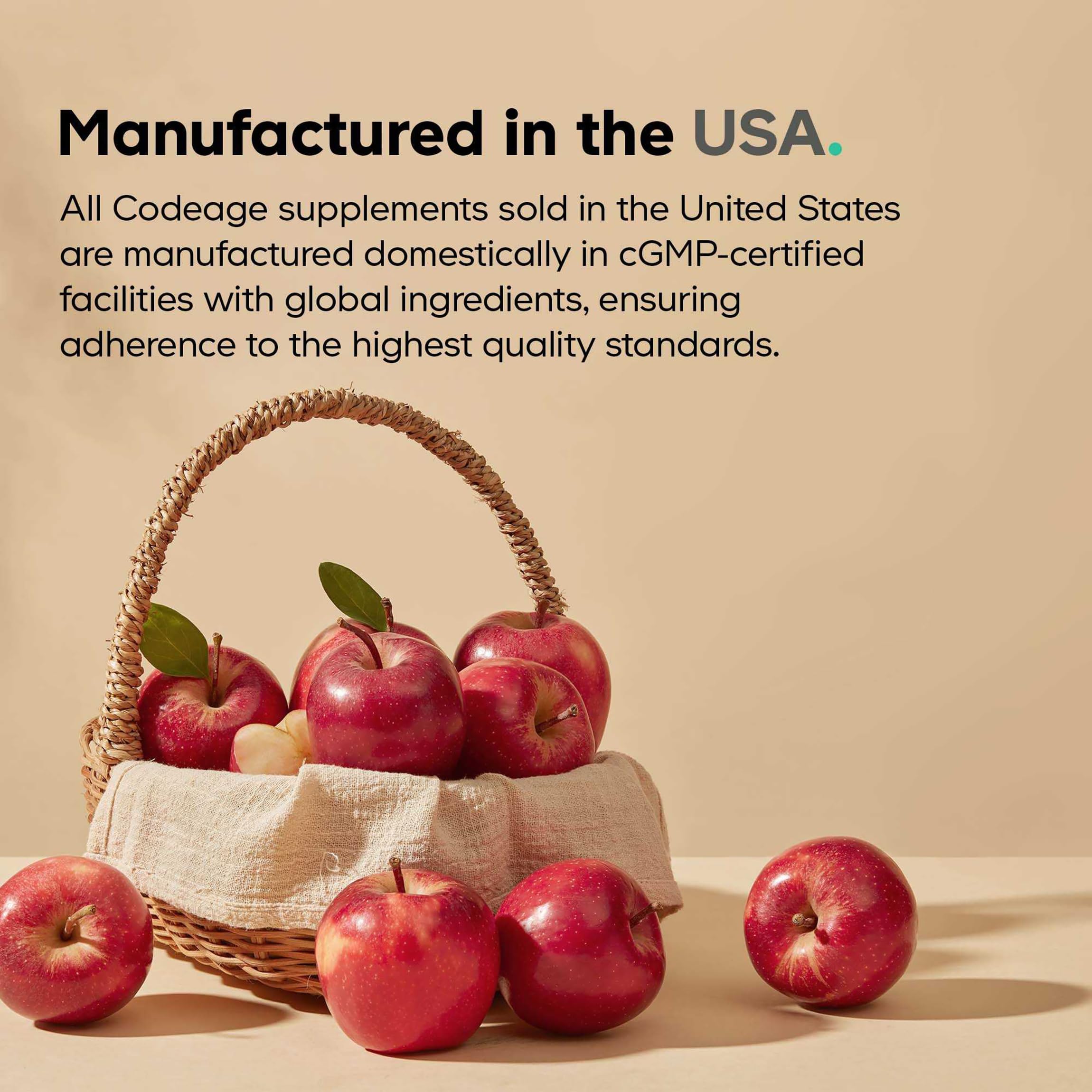 Codeage Clearface Vitamins+ bottle with natural background