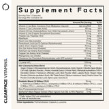 Codeage Clearface Vitamins+ capsules in a spoon