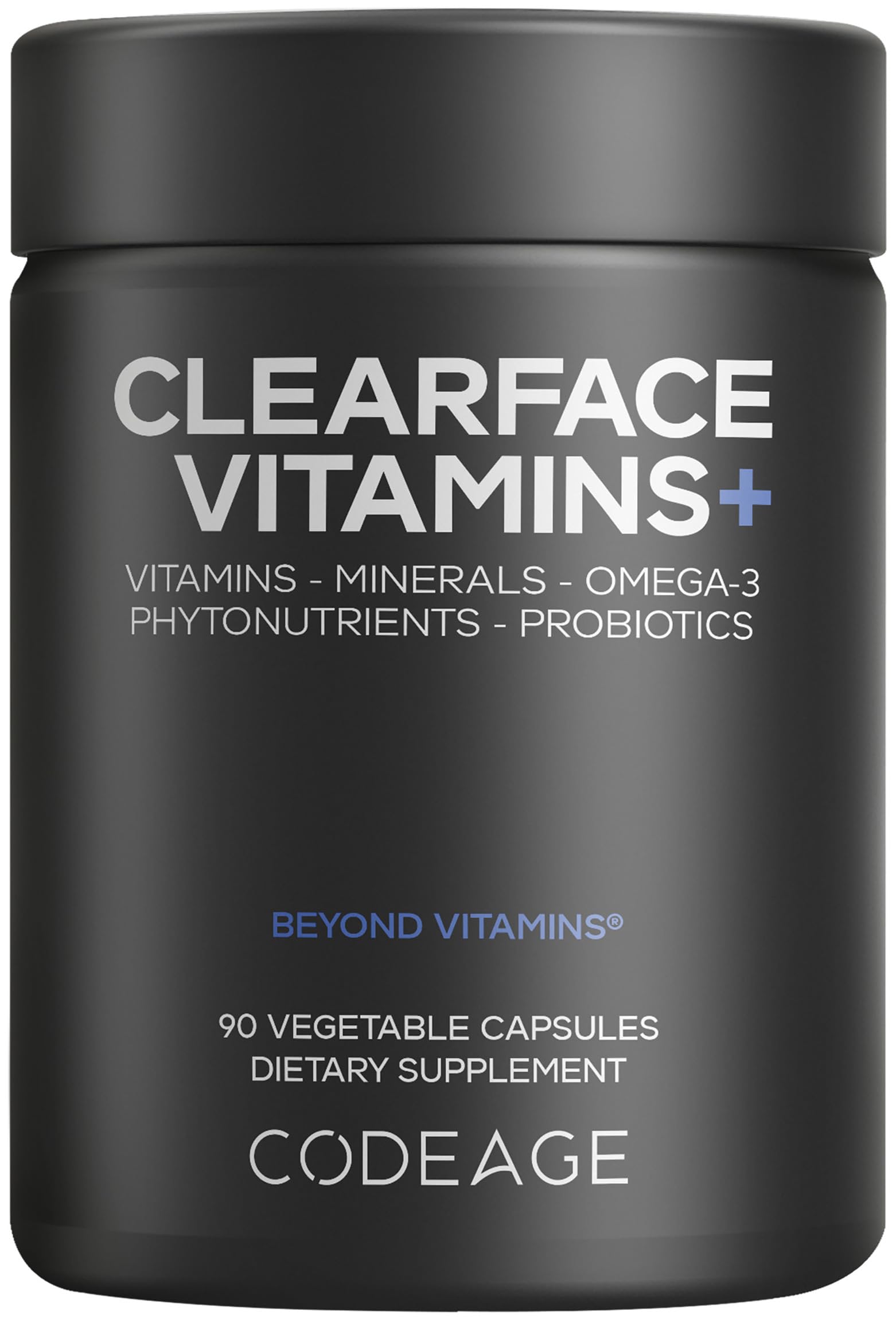 Codeage Clearface Vitamins+ front view of packaging