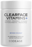 Codeage Clearface Vitamins+ front view with packaging