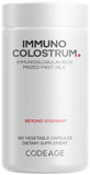 Codeage daily wellness Colostrum Capsules bottle front view