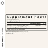 Codeage daily wellness Colostrum Capsules side view with label