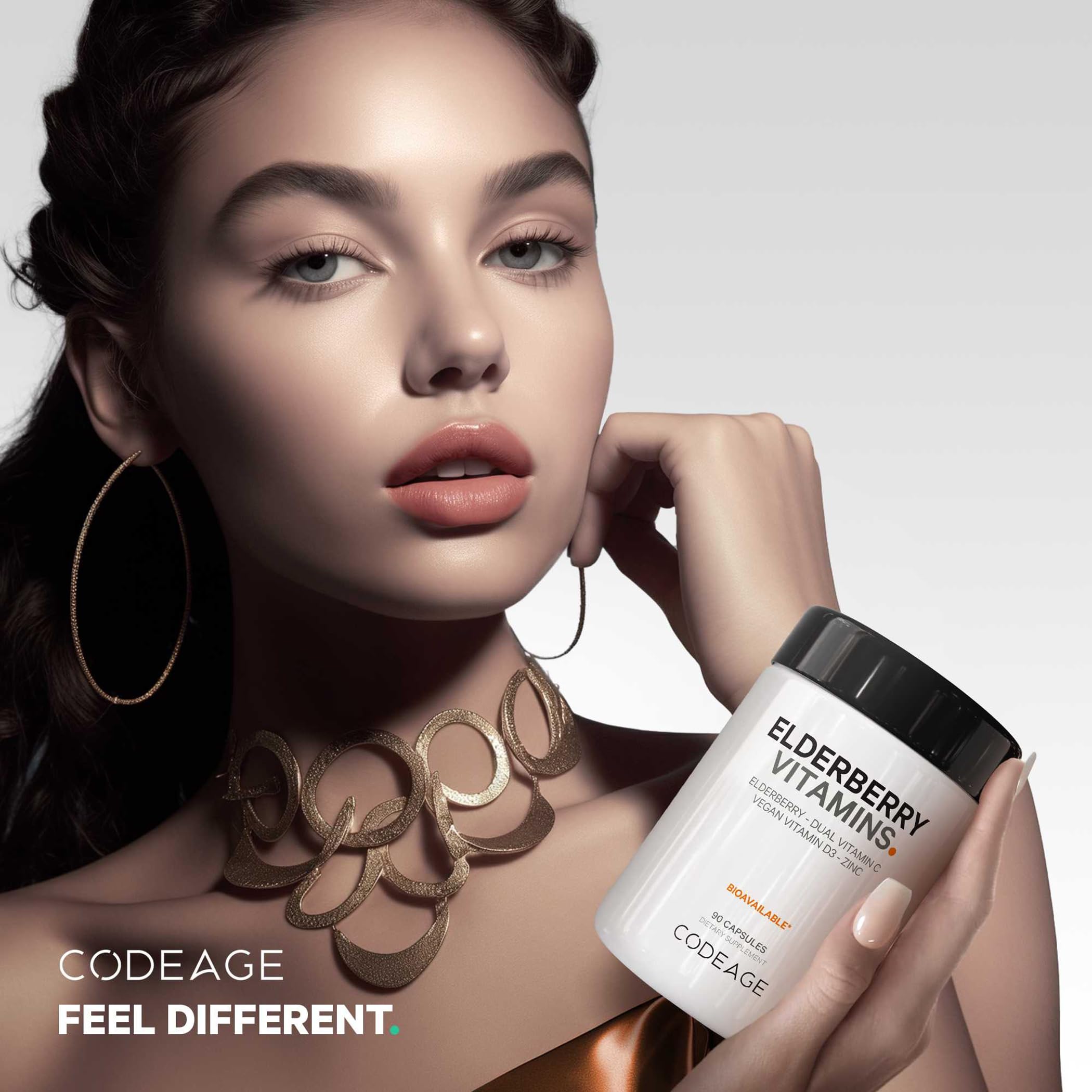 Codeage Elderberry Vitamins with elderberries