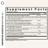 Codeage Fermented daily Enzymes+ bottle with label