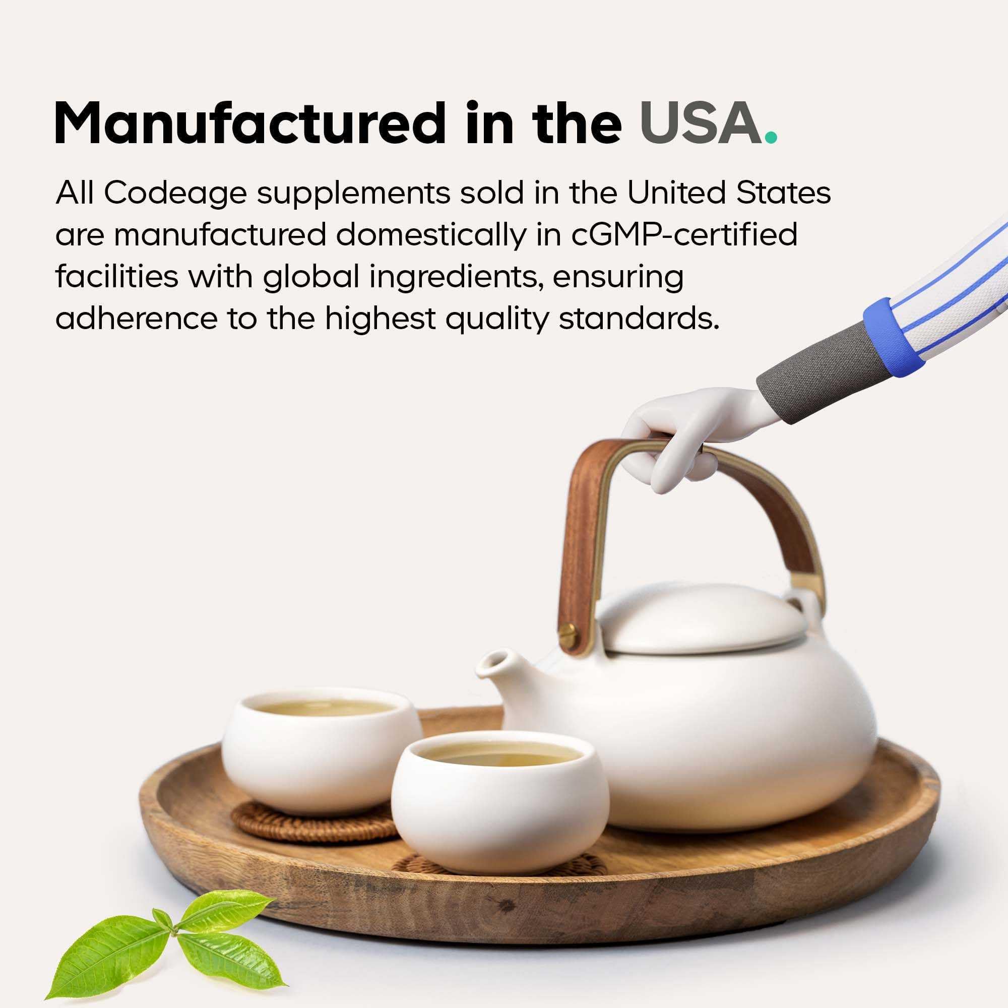 Codeage GLP-1 Probiotic+ label close-up