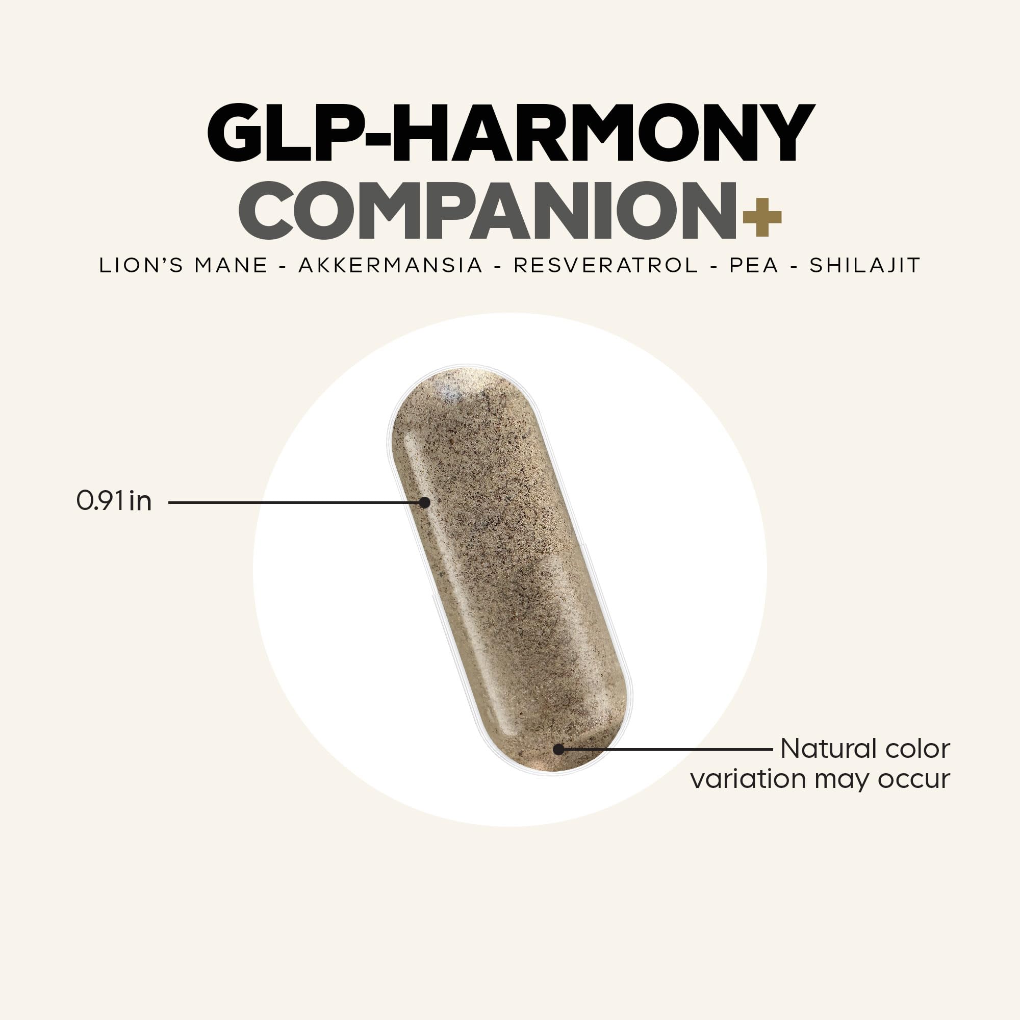 Codeage GLP-Harmony Companion+ supplement on a table
