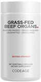 Codeage Grass-Fed Beef Organs Supplement bottle front view