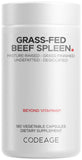 Codeage Grass-Fed Beef Spleen Supplement bottle front view