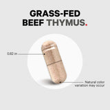 Codeage Grass-Fed Beef Thymus & Liver Supplement with other supplements