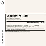 Codeage Grass-Fed Bone Marrow Supplement 1500mg packaging