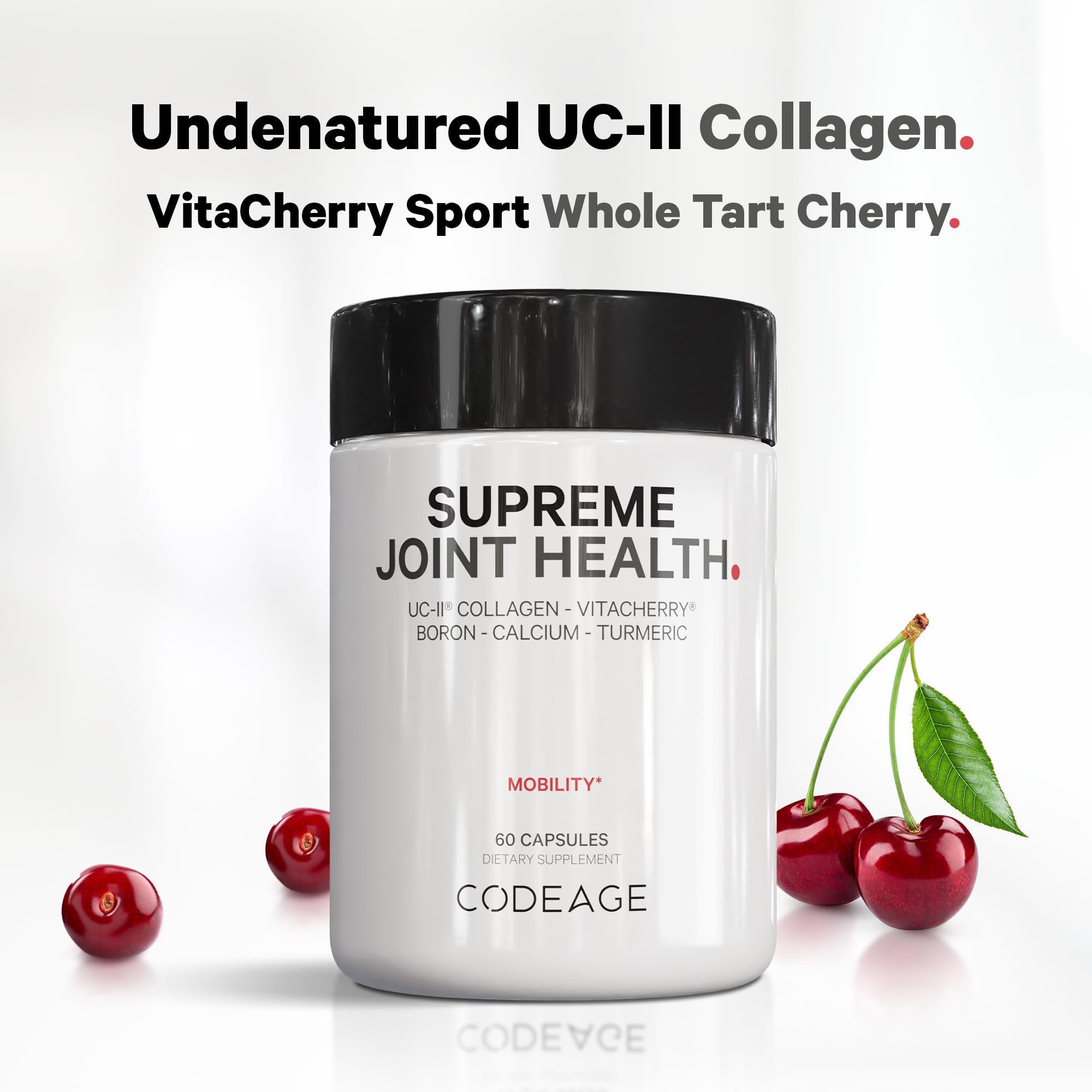 Codeage Joint Health Supplement bottle side view