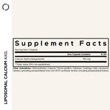 Codeage Liposomal Calcium AKG supplement bottle side view