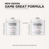 Codeage Liposomal Creatine Powder 5000mg side view