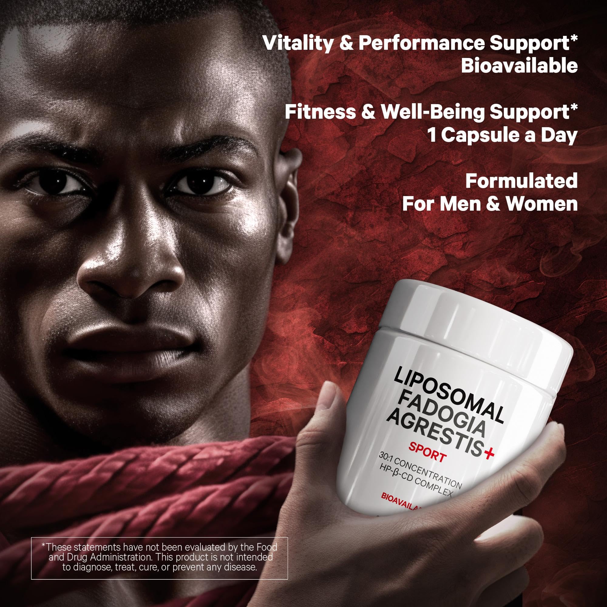 Codeage Liposomal Fadogia Agrestis supplement bottle back view