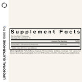 Codeage Liposomal Glutathione 1000 mg capsules side view