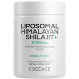 Codeage Liposomal Himalayan Shilajit supplement bottle front view
