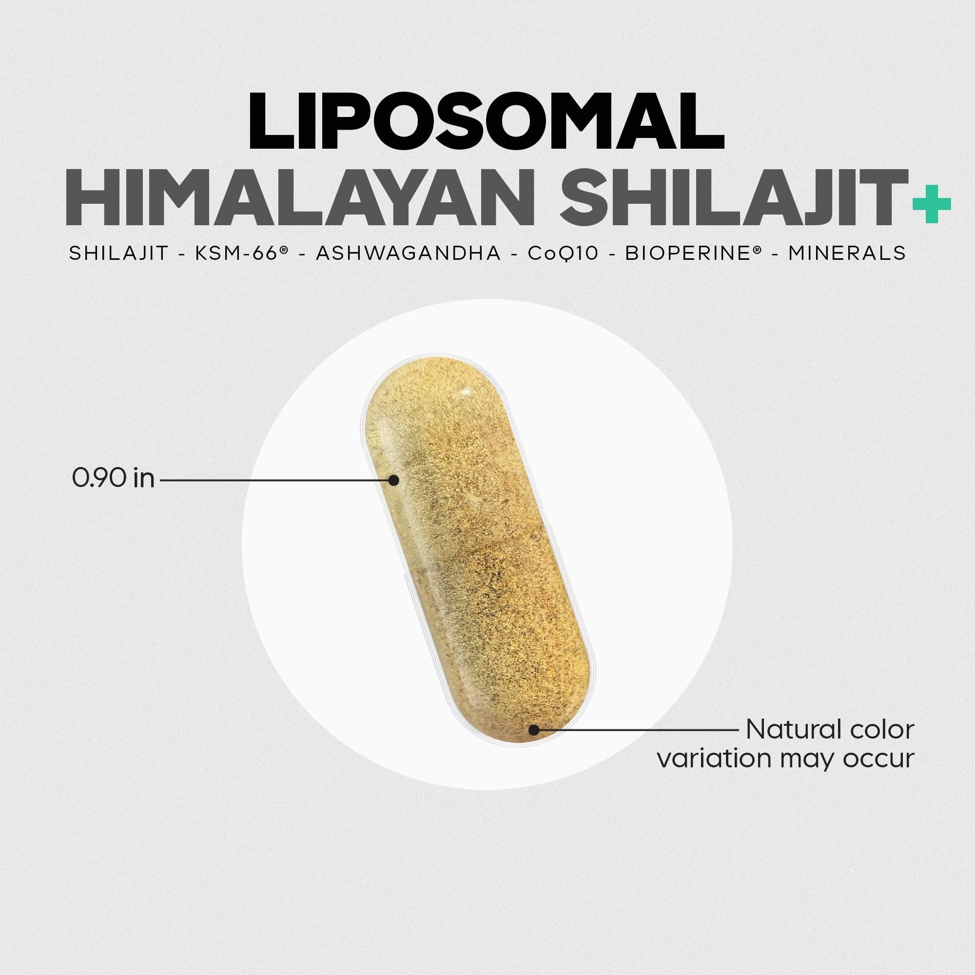 Codeage Liposomal Himalayan Shilajit supplement with measuring spoon