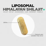 Codeage Liposomal Himalayan Shilajit supplement with measuring spoon