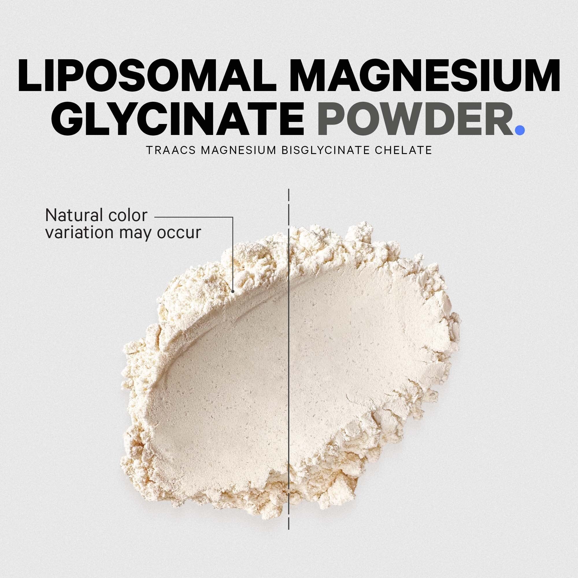 Codeage Liposomal Magnesium Glycinate Powder side view packaging