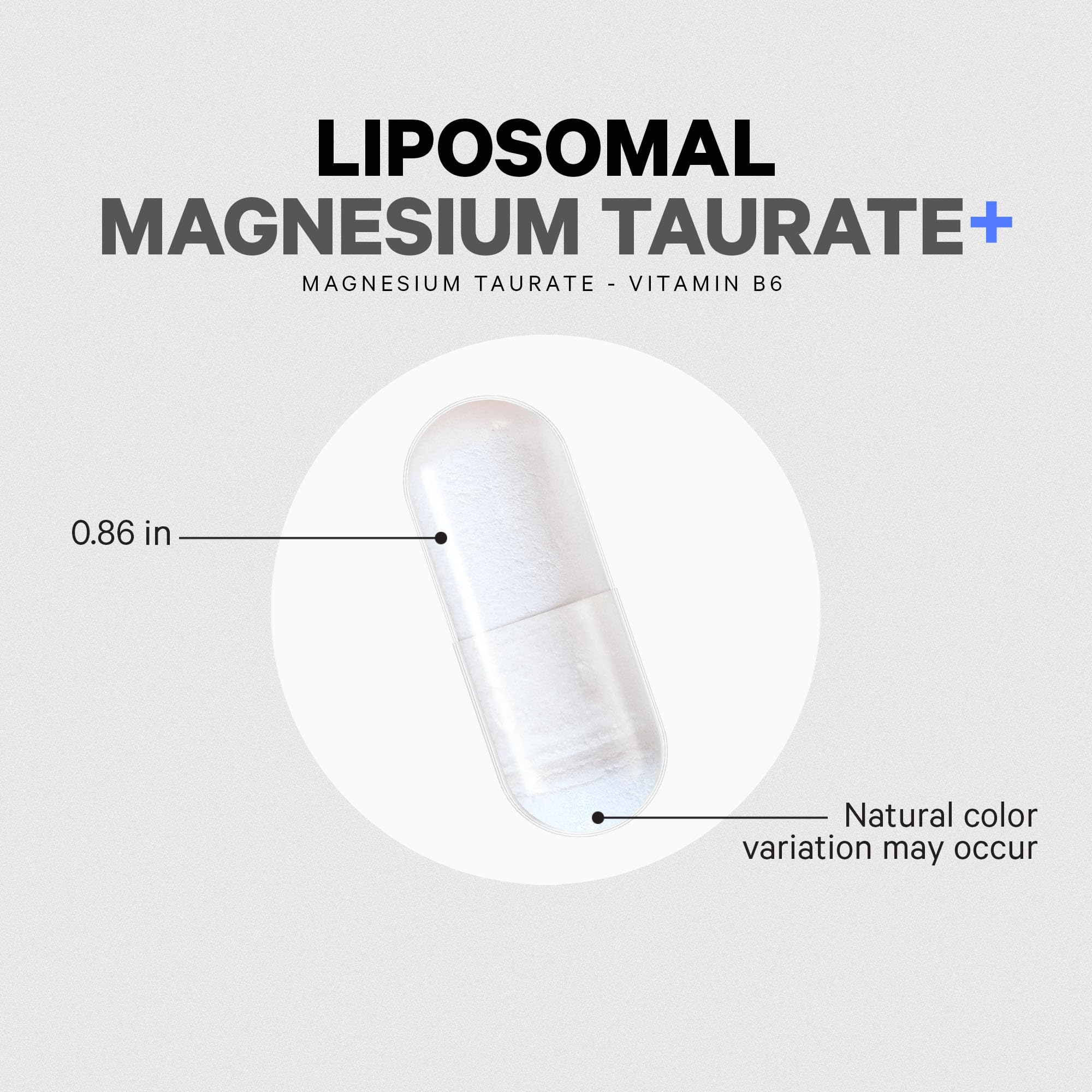 Codeage Liposomal Magnesium Taurate bottle with a measuring spoon