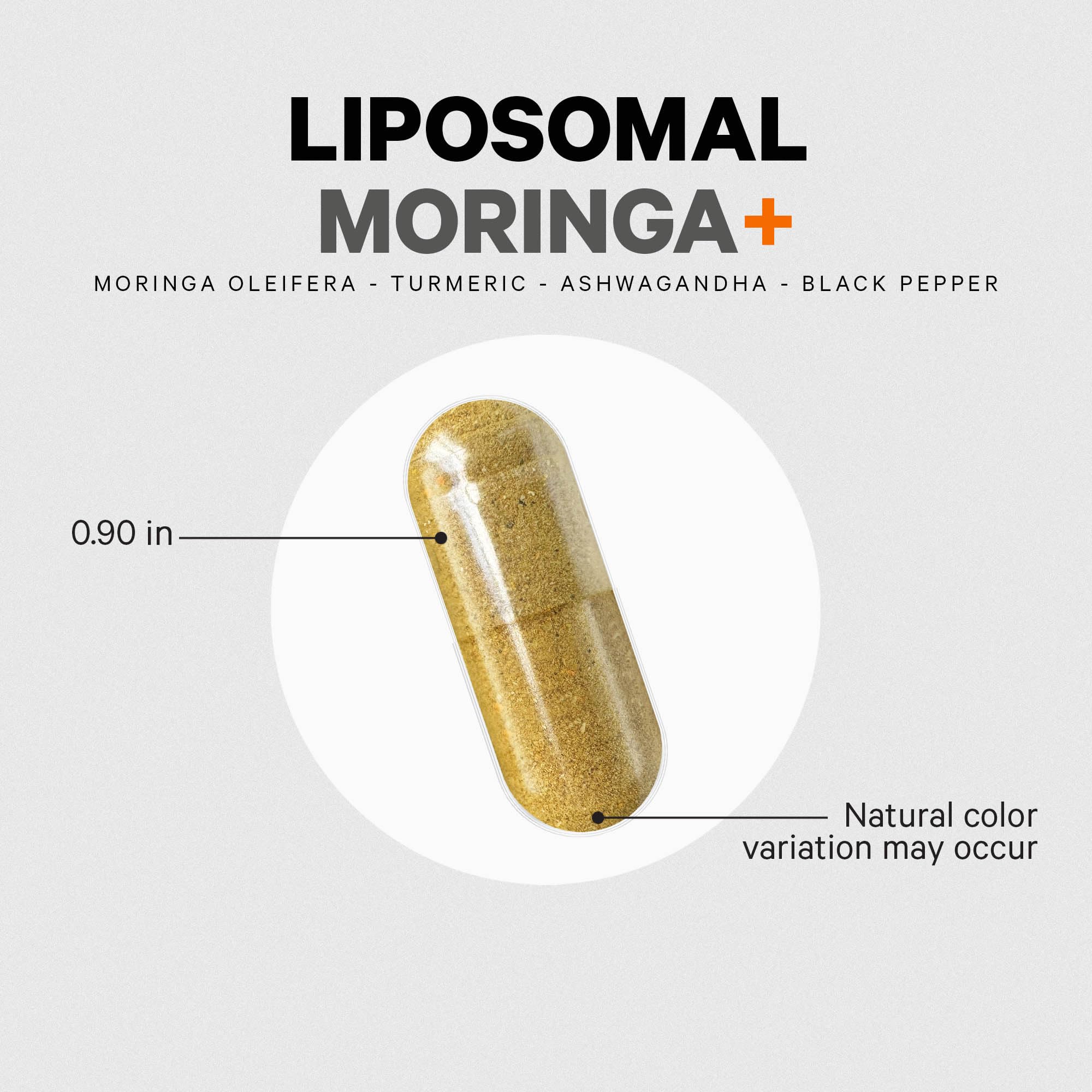 Codeage Liposomal Moringa+ Supplement with lifestyle background