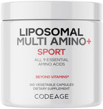 Codeage Liposomal Multi Amino+ BCAA Supplement bottle front view