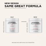 Codeage Liposomal Multi Amino+ Powder Supplement nutritional information