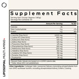 Codeage Liposomal Multi Amino+ Powder Supplement packaging