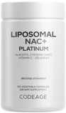 Codeage Liposomal NAC+ Platinum supplement bottle front view
