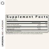 Codeage Liposomal NAC+ Platinum supplement capsules close-up