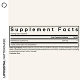 Codeage Liposomal Nattokinase 4000 FU 90 Capsules side view