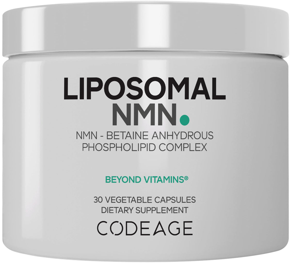 Codeage Liposomal NMN supplement bottle front view
