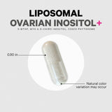 Codeage Liposomal Ovarian Inositol+ supplement on a kitchen counter