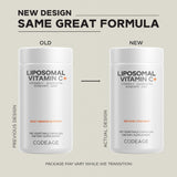 Codeage Liposomal Vitamin C + 1500mg supplement ingredients list