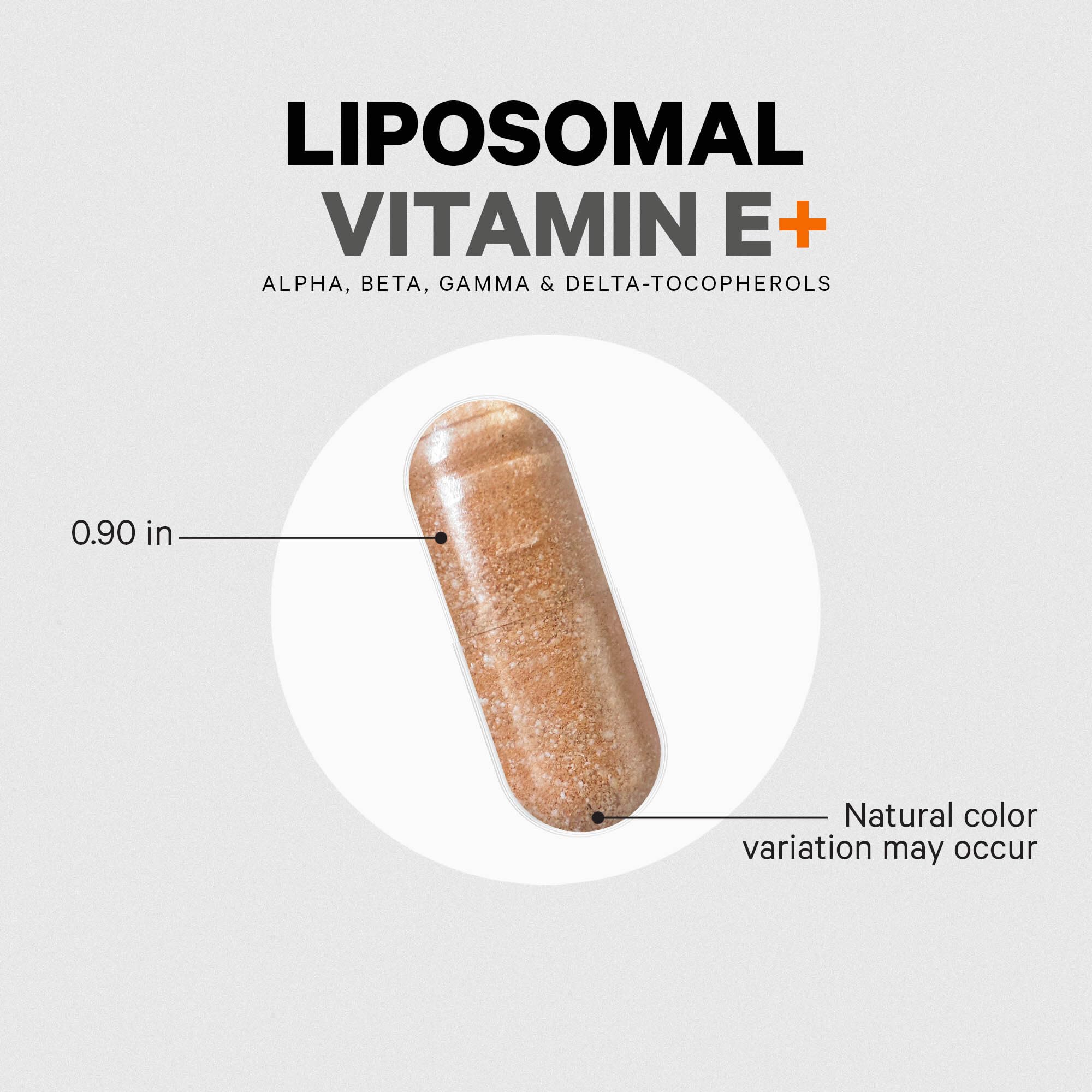 Codeage Liposomal Vitamin E+ bottle with measuring spoon