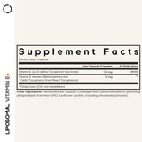 Codeage Liposomal Vitamin E+ capsule close-up