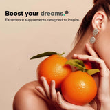 Codeage Liposomal Vitamin E+ capsules in a hand