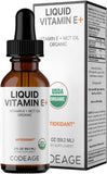 Codeage Liquid Vitamin E Supplement bottle front view