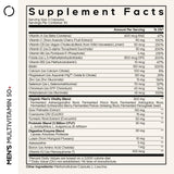 Codeage Men's Multivitamin 50+ supplement capsules side view