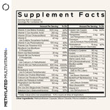 Codeage Methylated Multivitamin+ side view showing capsule