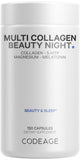 Codeage Multi Collagen Beauty Night Capsules front view