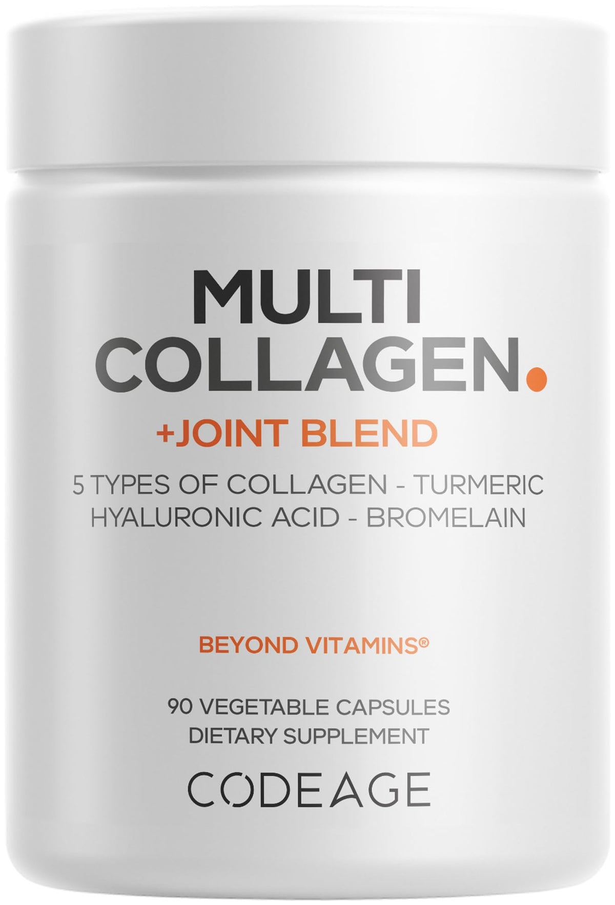 Codeage Multi Collagen Capsules & Joints front view