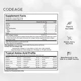 Codeage Multi Collagen Mocha Instant Coffee scoop and powder