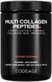 Codeage Multi Collagen Peptides Powder front view, 372g
