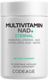 Codeage Multivitamin NAD Capsules front view with packaging