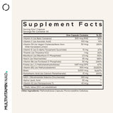 Codeage Multivitamin NAD Capsules side view showing label